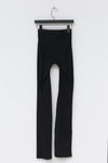 Rui Zhou WV05 series hollow flared stretch casual pants RUI-RUIFW21WV05-HEI Black Onyx